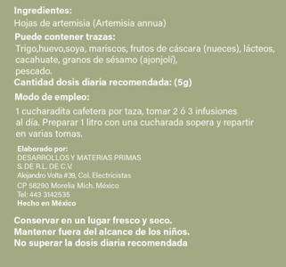 
                  
                    Té de Artemisa
                  
                