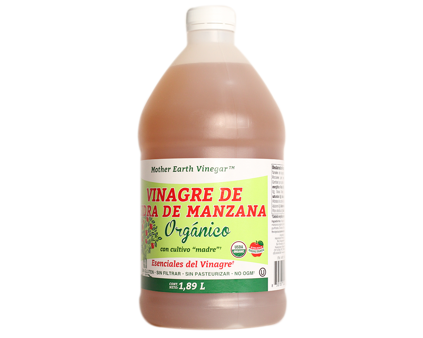 AFRODITA VINAGRE DE SIDRA DE MANZANA - LA MILENARIA - Comercializadora  Jalea Real